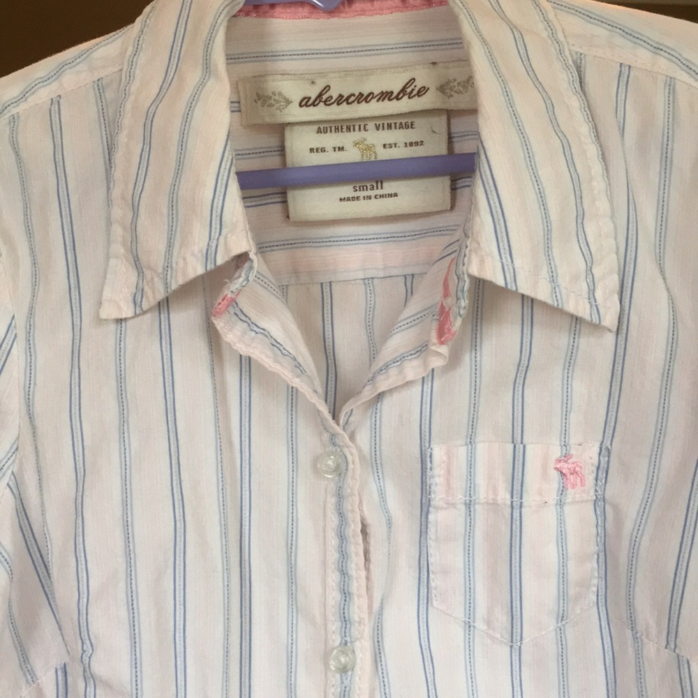 Small kids Abercrombie button down shirt